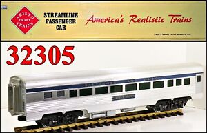 AristoCraft G-Gauge 32305 Baltimore & Ohio B&O Streamline Coach Car
