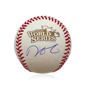 Dustin Pedroia Boston Red Sox Autographed 2013 World Series Baseball JSA PSA - Picture 1 of 1