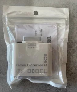 5 in 1 USB Kamera Anschluss Kit Speicherkarte SD Leser für Apple iPhone/iPad - Bild 1 von 2