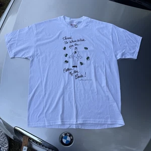 1990 Comedy T-shirt “there’s No Where To Hide For The Father Of The Bride Tshirt - Picture 1 of 7