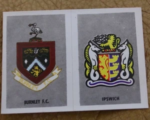 CALCIO 77 BURNEY & IPSWICH TOWN PANINI TOP SELLER BADGE STICKER INUTILIZZATO - Foto 1 di 2