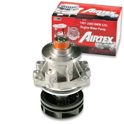Airtex 发动机水泵适用于 1991 - 2005 年宝马 525i 2.5L L6 冷却液防冻液 xj — 第 1/4 张图片