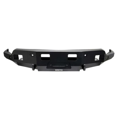 For Chevy Silverado 1500 23-26 Front Bumper PRO-Series Full Width Black Powder Foto 1 de 4