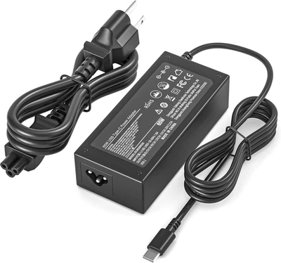 Type-C USB AC Adapter for Lenovo ThinkPad 65 Watt 20V 3.25A ADLX65YDC2A - Image 1 of 4