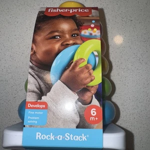 Anillos Juguete Apilable Fisher Price Rock A Stack Anillo Desarrolla Infantes Habilidades Motrices - Imagen 1 de 7