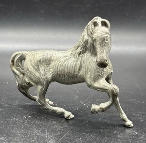 Zinn Galoppierendes Pferd Figur - Bild 1 von 6