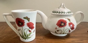 Portmeirion Botanic Garden teiera papavero 1 pinta più tazza tazza made in England **** - Foto 1 di 17