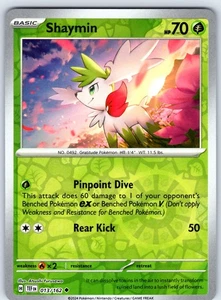 Shaymin Uncommon from SV05: Temporal Forces 013/162 LP - Picture 1 of 2
