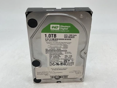 Western Digital Green WD10EACS 1TB 3.5" SATA Internal HDD GRADE A FREE S/H - Image 1 of 4