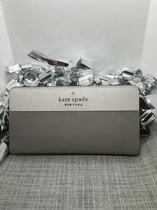 Kate Spade New York Women's Wallet - Gray  - Picture 1 of 15
