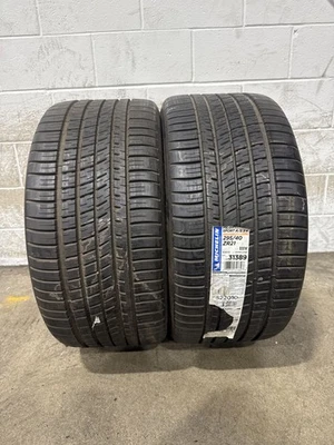2x P295/40R21 Michelin Pilot Sport A/S 3 Plus 10/32 111 Y New Tires 2954021 - Image 1 of 4