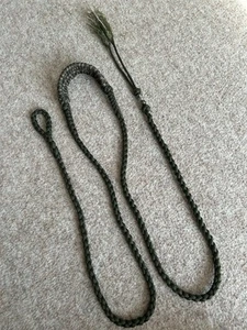 Balearic Sling * Shepherd Pouch Green Camo Paracord * UK Hand Made * EDC Outdoor - Bild 1 von 8