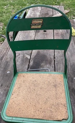 Vintage Woodstock Ball Bearing Swivel Boat Seat - Image 1 of 4