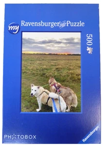 My Ravensburger Photobox 500 Stück Puzzle "Dog Walk" - Bild 1 von 3