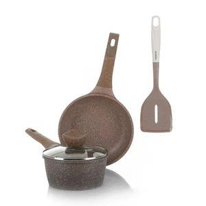 KASANOVA Set pentole antiaderente 0 Grassi Batteria pentole a induzione e ogni - Foto 1 di 7