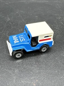 Matchbox Lesney Jeep USPS US MAIL Truck #38 Superfast Vintage Car England 1978 - Picture 1 of 5