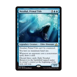 WOTC MTG Rivals of Ixalan Nezahal, Primal Tide (R) NM - Picture 1 of 1