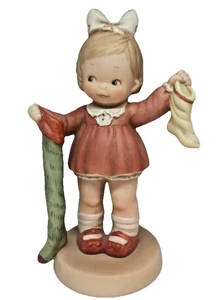 Enesco Memories of Yesterday "The Long And Short Of It" 1989 Weihnachtsfigur - Bild 1 von 6
