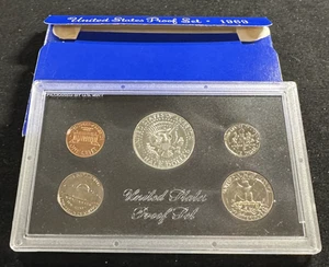 1969-S Plad Proof Set U.S. Mint confezione originale governo - Foto 1 di 2