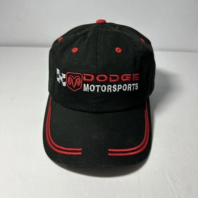 Gorra Dodge Ram Motorsport negra talla única ¡NUEVA SIN ETIQUETAS! Foto 1 de 4