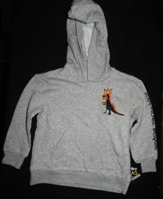 Jean-Michel Basquiat Kids Hoodie XS (4/5) Dinosaur NWT - Image 1 of 4