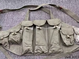 Chaleco táctico chino 56 y Rusia AK - Bolsa de lona + bolsa de cinturón - Imagen 1 de 18