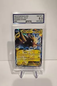 2013 Pokémon TCG - B &W - Plasma Storm - Zapdos EX - 48/113 - AGS NM-MT+ 8.5 - Picture 1 of 2