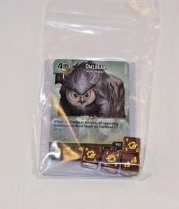 D&D Dice Masters Battle for Faerun * OWLBEAR * CUR RARO Juego poco común + 4 dados - Imagen 1 de 1