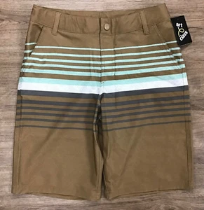 Boys' Striped Board Shorts Swim Trunks Adjustable Waist size 18 Art Class - Picture 1 of 6