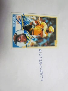 1983 Topps Dave Parker Signed Baseball Card - Picture 1 of 3