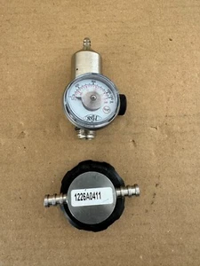 SGI Fixed Flow Gas Regulator STG-FF100 ( 1 l/min @ 70Bar )  BrNi - Picture 1 of 4