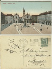 TORINO città -PIAZZA S.CARLO 1911