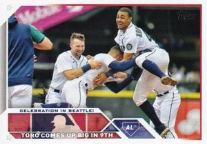 2023 Topps Series 1 - Celebration in Seattle #174 - Mariners - Picture 1 of 2