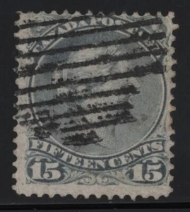 #30 Large Queen 15c Canada used well centered - Picture 1 of 2