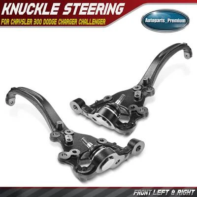 2Pcs Front Steering Knuckle for Dodge Challenger Charger Chrysler 300 2012-2023 - Image 1 of 4