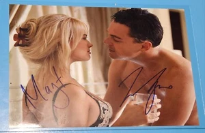 Leonardo DiCaprio Margot Robbie Signed 8x10 Autographed Photo Picture COA Auto - Picture 1 of 9