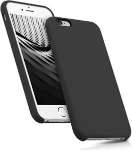 Funda Silicona color Negro para iPhone 6 / 6+ /6s / 6s+/ 7/ 7+/ 8 / 8 / SE(2020)
