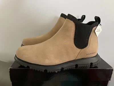 Cole Haan ZERØGRAND Impermeable Chelsea Gamuza Bota C31882 Hombres Talla 8.5 Foto 1 de 4