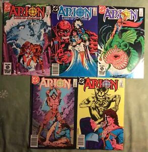 Arion : Lord of Atlantis #18. #19. #22. #23. #26. 1984. DC Comics . - Picture 1 of 11