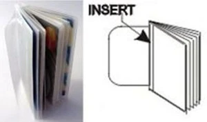 Nuevo repuesto billetera insertada de 10 páginas   - Imagen 1 de 2