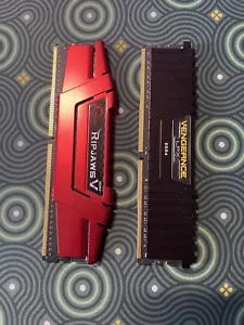 Corsair Vengeance (1 X 8GB) AND G. SKILL Ripjaws V (1 X 8GB) DDR4 3000 Memory - Picture 1 of 2