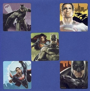 10 Batman vs Superman - Large Stickers - Party Favors - Rewards - Picture 1 of 1