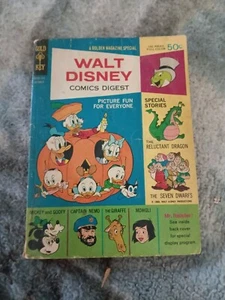 1968 GOLD KEY Walt Disney Comics Digest Number 4 Golden Magazine Special October - Picture 1 of 3