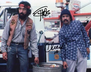 Celebrity Cheech and Chong Signed Photo 8x10 COA 2 - Picture 1 of 1