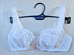 FANTASIE WHITE ELODIE BRA 30D NEW - Picture 1 of 4