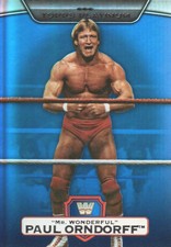 2010 Topps Platinum WWE Wrestling Blue #105 Mr. Wonderful Paul Orndorff /199