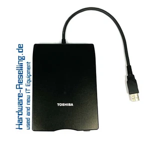 Toshiba USB Fdd Kit PA3109U-1FDD Externe Lecteur de Disquette Noir - Photo 1/3