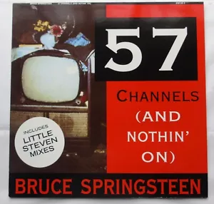 Bruce Springsteen – 57 Channels (And Nothin' On) Maxisingle 12" Holanda 1992 - Bild 1 von 3