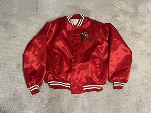 Chaqueta de fútbol vintage 49ers 1990 Super Bowl XXIV Chalk Line XL - Imagen 1 de 7