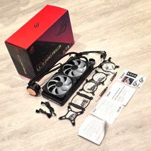 ASUS ROG Strix LC II 280 ARGB AIO Liquid CPU Kühler KOMPLETTSET Intel AMD - Bild 1 von 24